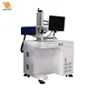 China alibaba shopping Cheapest Color printed fiber laser marking machine for Metal/pipe/plastic/tag/key Chains/pen Marking