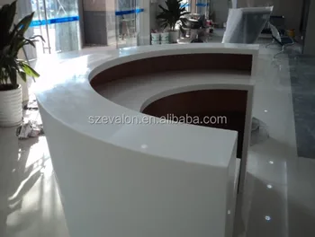 Small Size Hotel Reception Counter Beauty Salon Front Desk