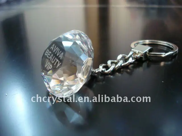 diamond ring keyring