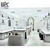 Chinese Clear Burlap Cabinet for Jewelry Display,Ceiling Designs Display Cabinet for Jewellery Shop