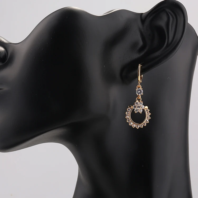 Bali Jewelry Rhinestone Princess Accessories Stick Earring