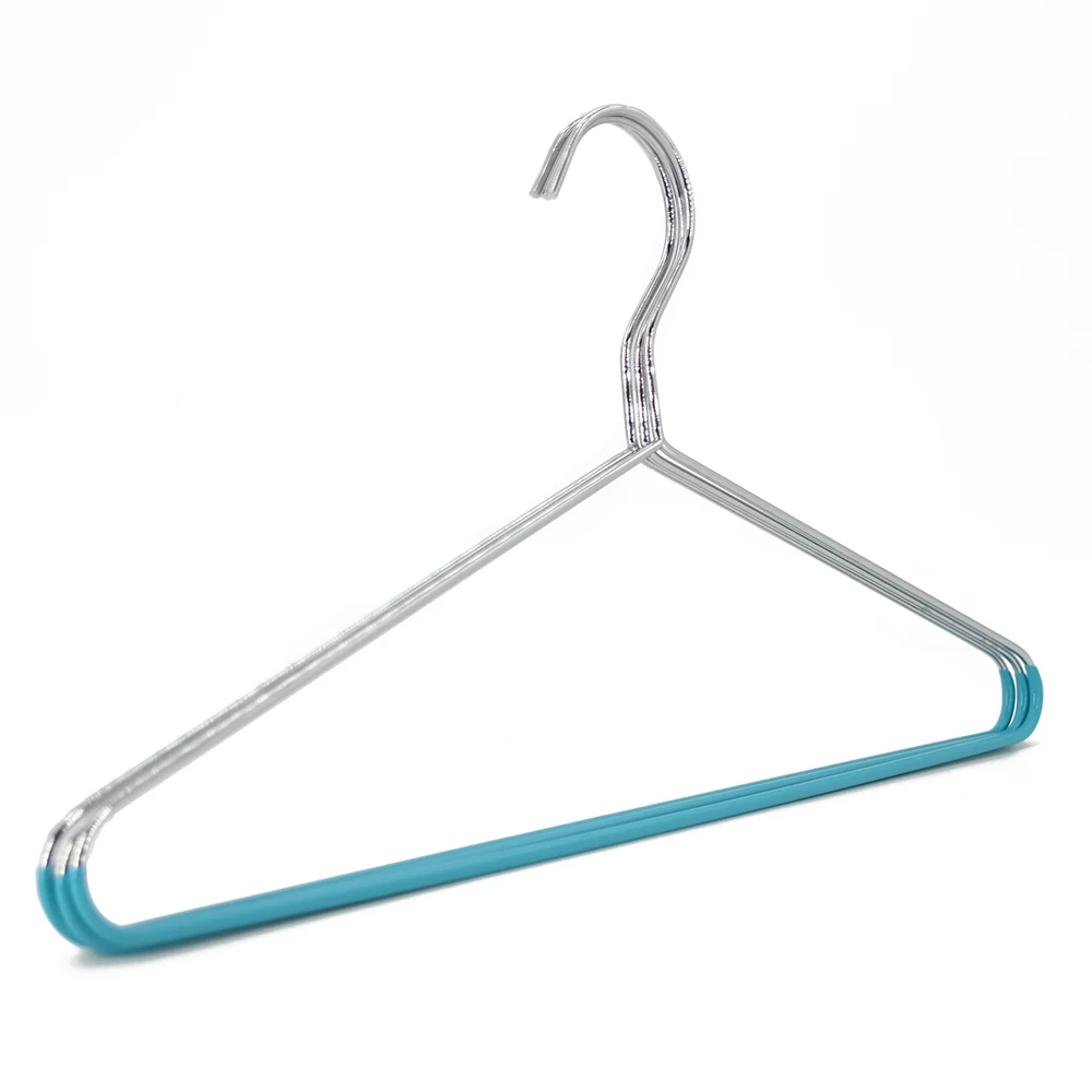 Cheap Price Pvc Coated Steel Hanger Non Slip Metal Wire Clothes Hangers