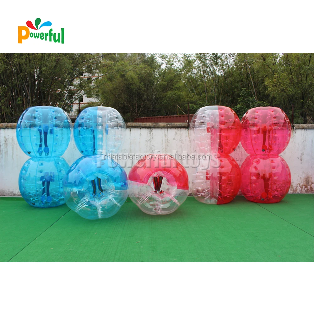 best quality inflatable belly bumper ball/inflatable balls for people/bubble football tpu