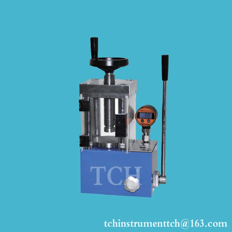 24T Manual Hydraulic Pellet press machine for powder pressing in labs