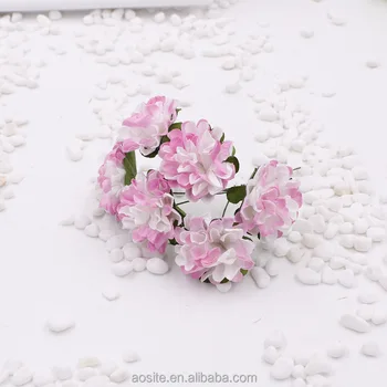diy artificial bouquet two tone paper carnation flowers buy paper carnation flower