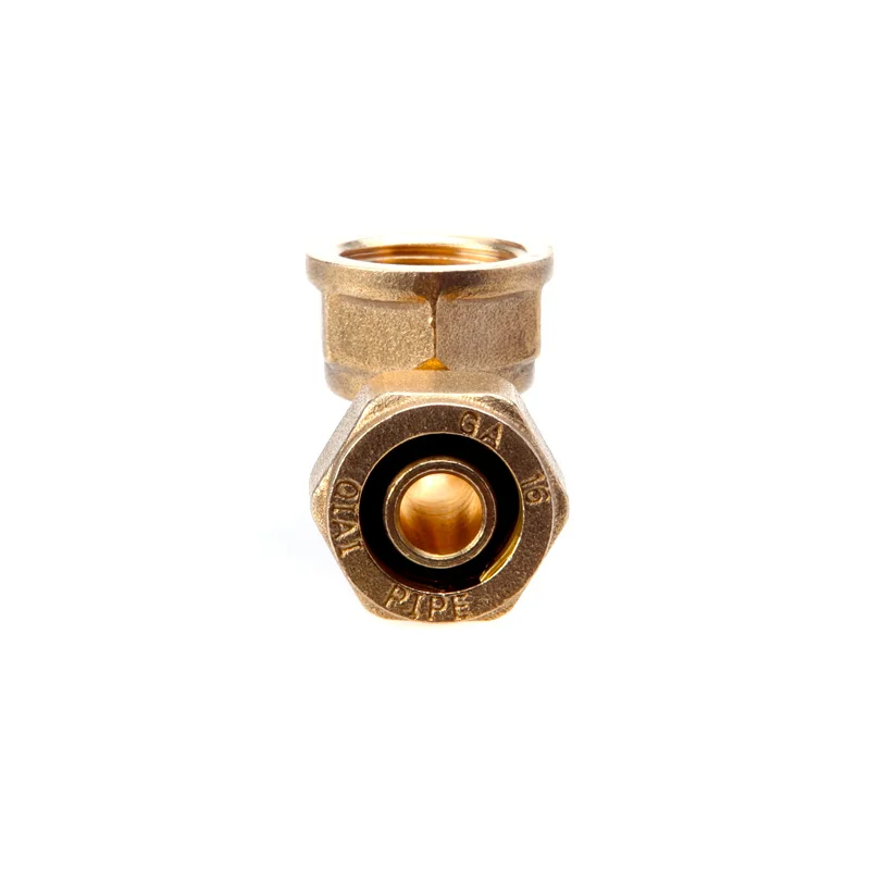 Ga Wholesale Brass Compression Pex Pipe Fittings Pressed Brass Fittings