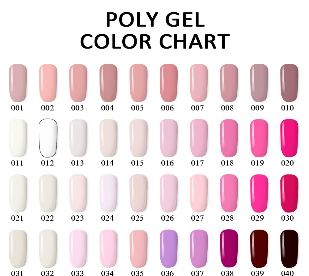 2019 Hot Sell Poly Gel Soak Off Nail Polish30g Uv Gel Wholesale Price
