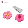 Filta kids room furniture fitting pvc children flower door knobs 6198