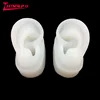 OEM Display silicone human ear medical silicone ear model silicone rubber ear models