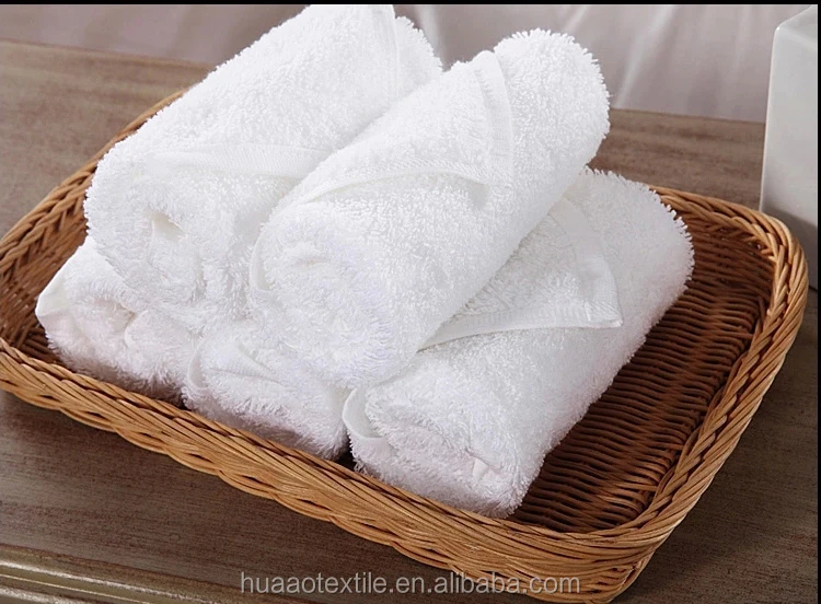 Fingertip Towels Wholesale Cheap White Cottonpolyester Hotel Hand