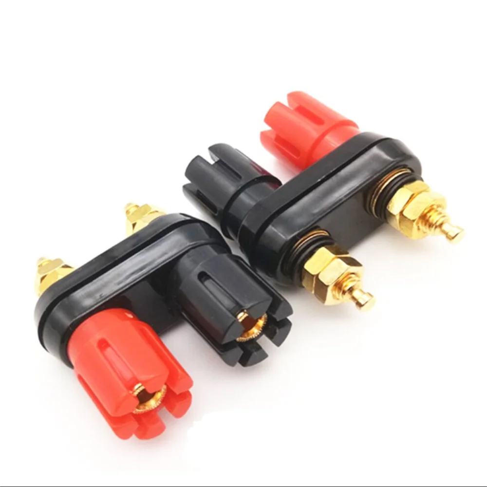 10 Large Binding Post FOR Electricity Power Amplifier Speaker Banana plug socket