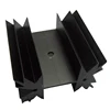 6063 t5 aluminum extruded profile heat sink aluminum case enclosure tube bar sign screen frame wing aluminum extruded triangle