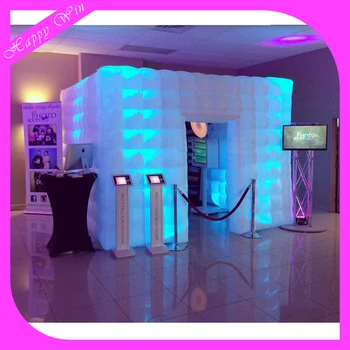 Led Inflatable Photo Booth With Lighting Advertising Tent For Led Inflatable Photo Booth With Lighting Advertising Tent For