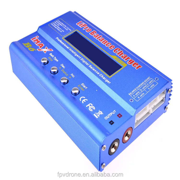 IMAX B6 AC Digital Battery Balance Charger For RC Lipo NiMh NiCD With Power Adapter
