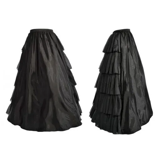 black skirt party wear