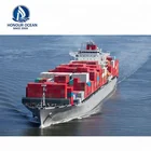 DDP 貨物フォワーダナトリウムシアン化物価格 LCL FCL 海上輸送 20ft 40ft コンテナハウス米国海米国への貨物ドアへの扉