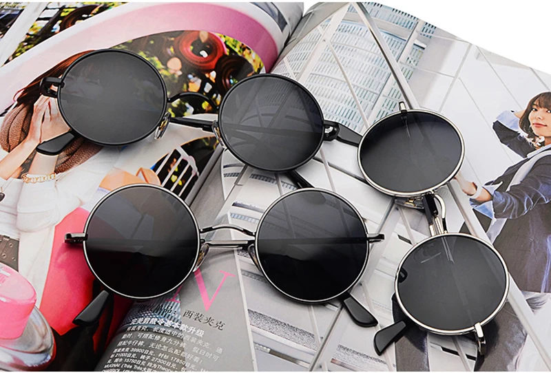 2019 Vintage Oval Classic Sunglasses Women/Men Eyeglasses Street Beat Shopping Mirror Oculos De Sol Gafas UV400