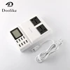 Hot selling 2018 universal 8 usb charger port with LCD usb charger for mobile phone