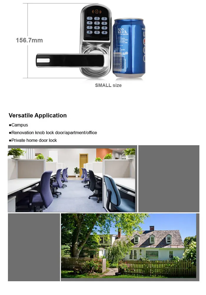 Keyless Multifunctional Password Lock With Reversible Handle Buy