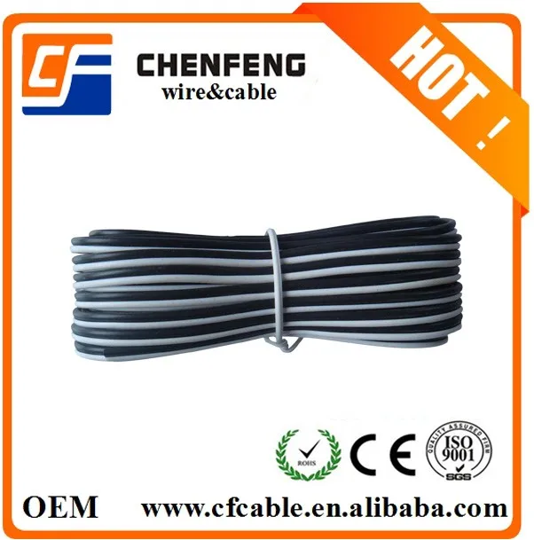 Black And White Speaker Wire Copper 2 Cores Buy Speaker Wire,Black