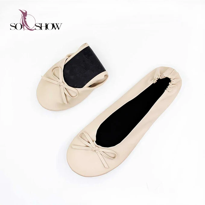 folding ballerina shoes