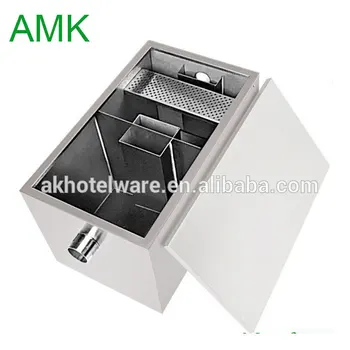 China Factory 201 Stainless Steel Portable Commercial Kitchen Oil And Grease Trap For Sink Table Buy Grease Trap Stainless Steel 201 Kitchen Grease