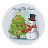 Digital Printed Amazon Ebay microfiber Christmas Decoration 150cm Beach towel