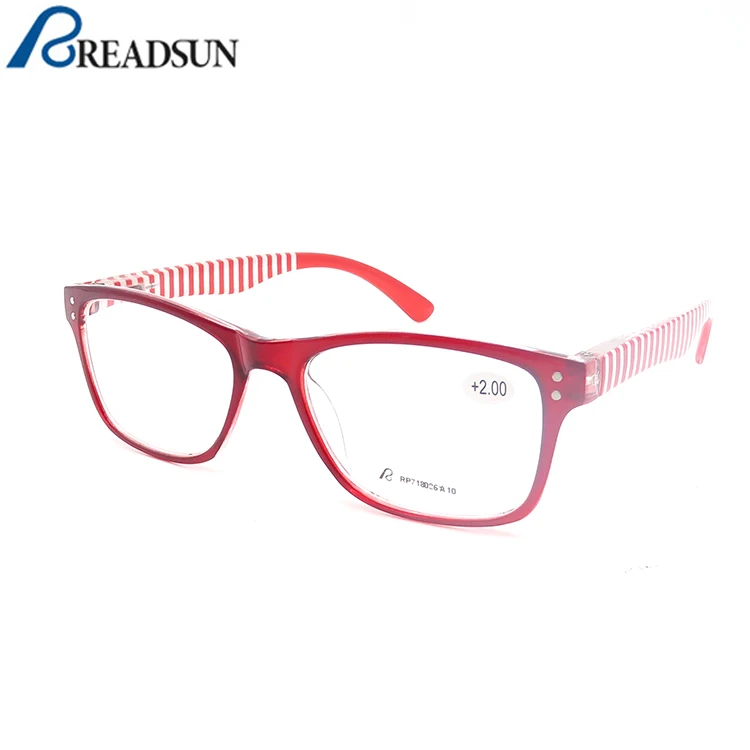 Transparent Design Plastic Thin Optimum Optical Fashion Reading Glasses ...