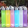 Outdoor sport cycling camping bike creative unbreakable grind arenaceous space plastic portable water bottle