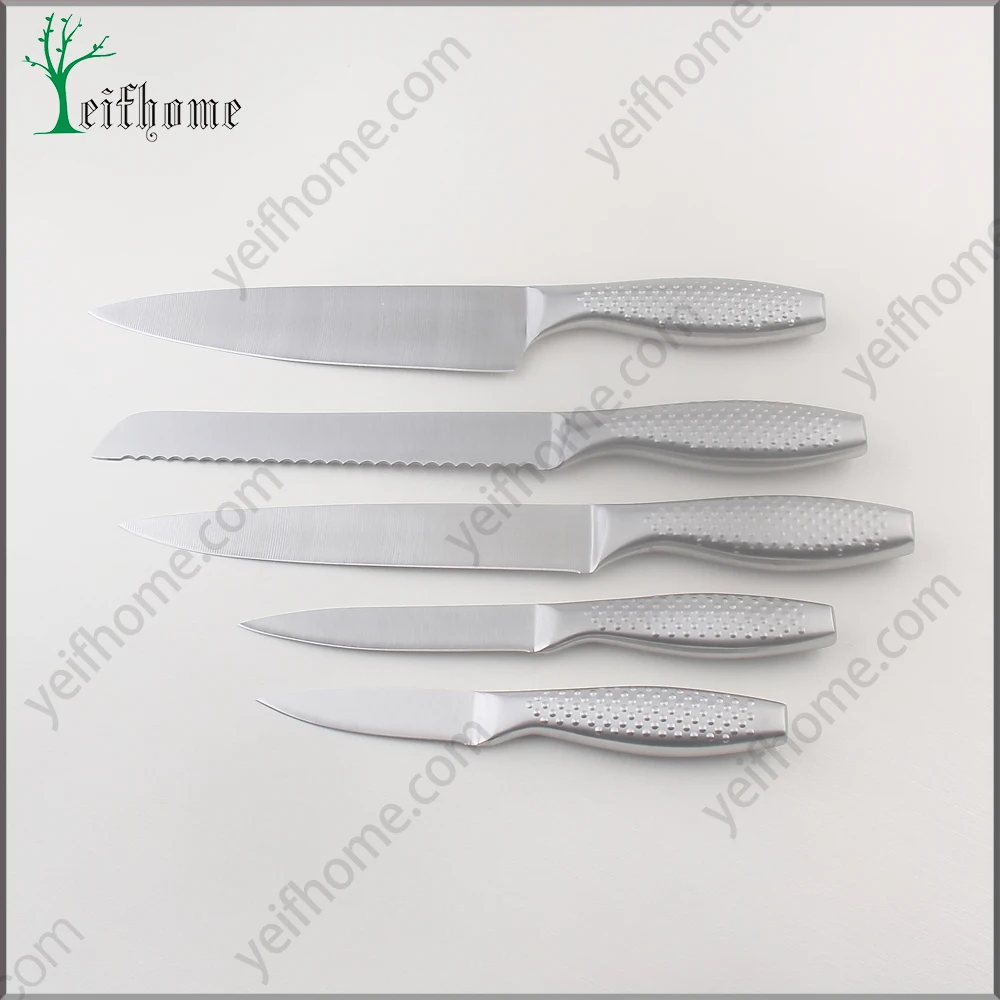 2017 factory wholesale 5 pcs kitchen knife set