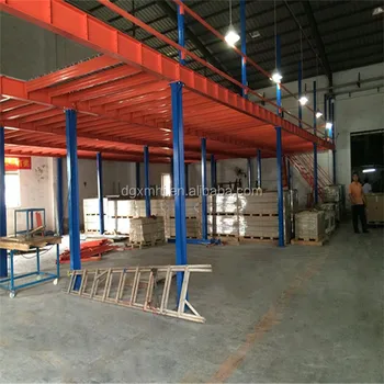 Designed Multi Level Storage Warehouse Steel Structure Mezzanine