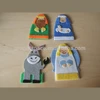 2018 new unique fashion hot sale China handmade craft wholesale figures decoration indoor ornament set felt Christmas nativity