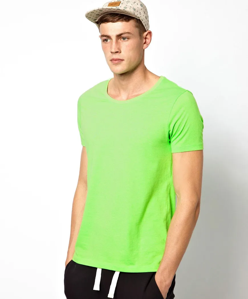 fluorescent shirts for men's