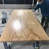 Japan beech wood slab kiln-dried moisture content 8%-12% in stock door to door service is avaiable high end luxuy dining table