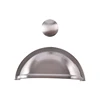 Brushed silver bathroom accessory Cup pulls Cabinet knobs