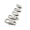 China Factory Wholesale Stainless Steel Fashion DIY Rectangular Shape Spring Type Clasps Closes Accessories, Many Sizes
