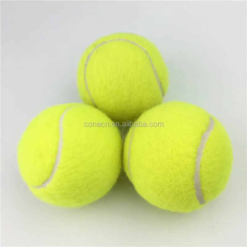 High Altitude Training Tennis Balls Yellow Color With Custom Desgin