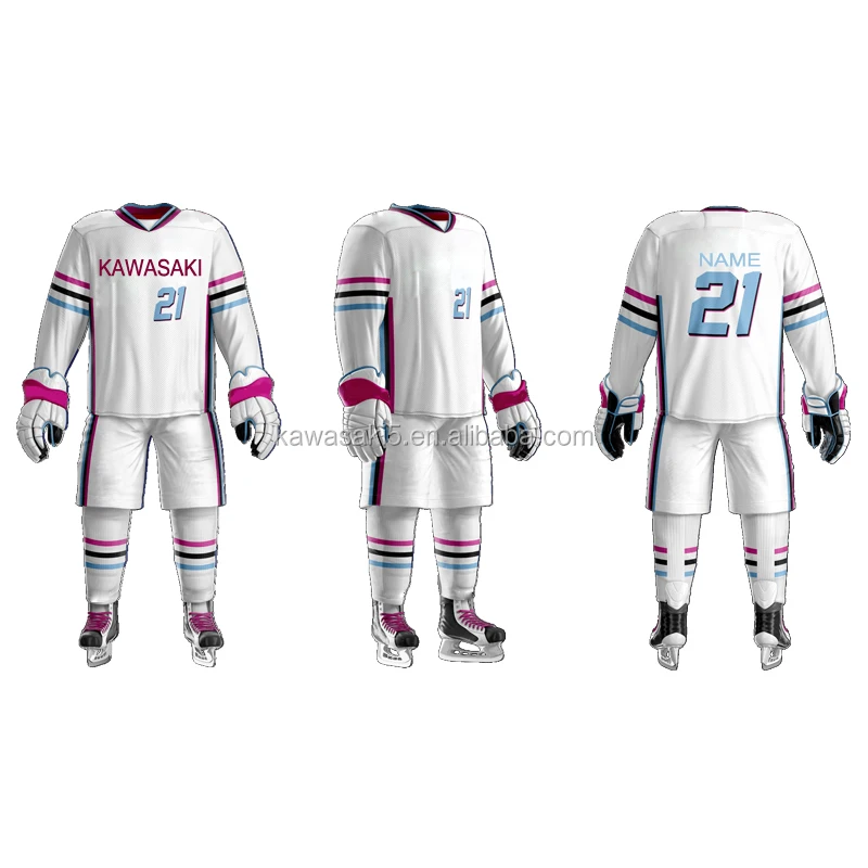 Source Wholesale new custom number fashion ice hockey jerseys high quality  custom logo printing manufacture for men hockey jersey on m.