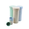 Kitchen accessories OEM ODM design water bottle mug bamboo fiber cup