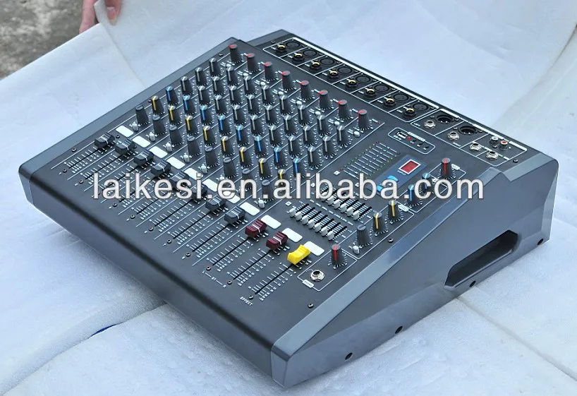 Mx606d Power Mixer Amplifier 6 Channel With Usb Effect View Karaoke Sound Mixer Laikesi Product Details From Enping Laikesi Audio Equipment Factory On Alibaba Com