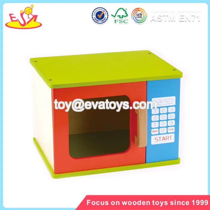 wooden play microwave