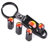 Air Car Wheel Cap Bicycles 4 Pieces/Pack with Valve Stem Car-styling Universal Tire Valve Caps Multi-style