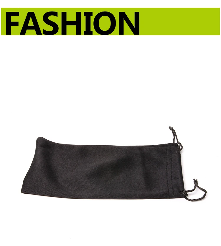 Jlb58 Black Cloth Fabric Bags Sunglasses Soft Pouches Eyewear For