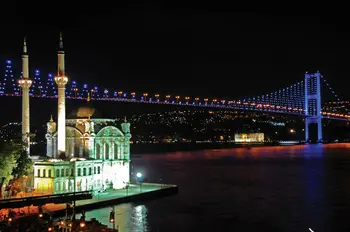 Dipimpin Gambar Kanvas Cetak Ortakoy Masjid Bosporus Jembatan Istanbul