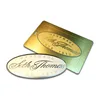 Decorative etching metal sculpture name plates