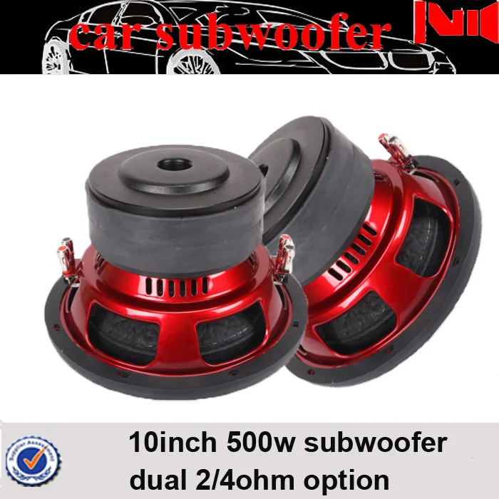 500 watt 10 inch subwoofer