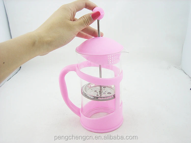 Factory Production Pink French Press Gl Coffee Maker Factory Production Pink French Press Gl Coffee Maker