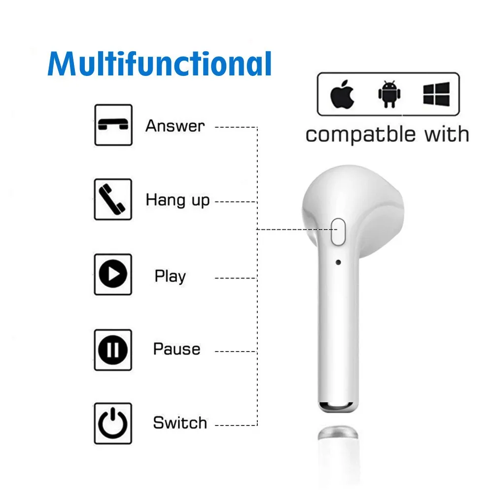 Super promotion ! Factory wholesale New i11 TWS True Bass Headphone Mini Wireless 5.0 Earbuds Bluetooth Earphone For ios android - ANKUX.COM