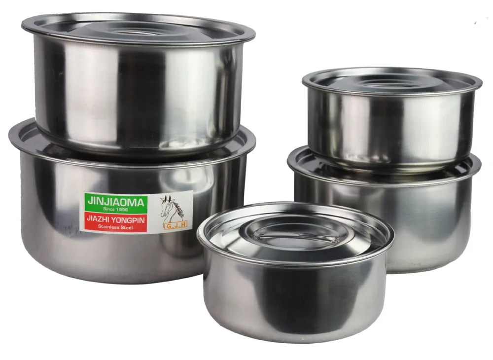 Classic Stainless Steel Easy Cooking  Indian  Pot indian  