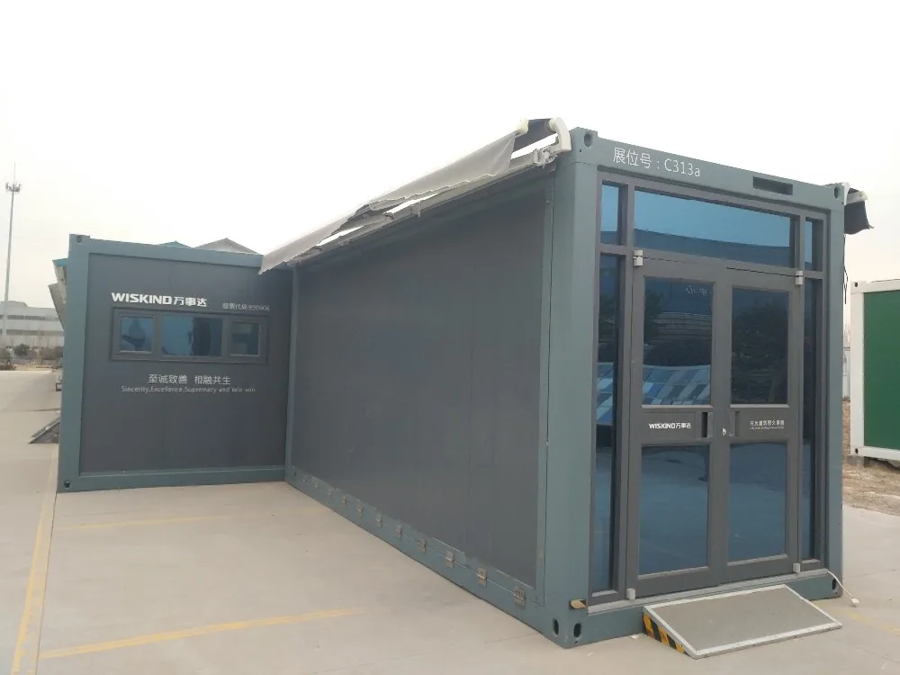 Thermal Insulation Container House With Pu Sandwich Composite Panel ...